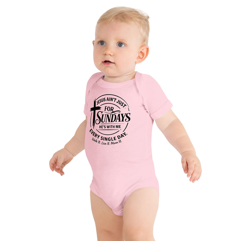 Thumbnail: Matt Bowling Lyric Baby short sleeve one piece