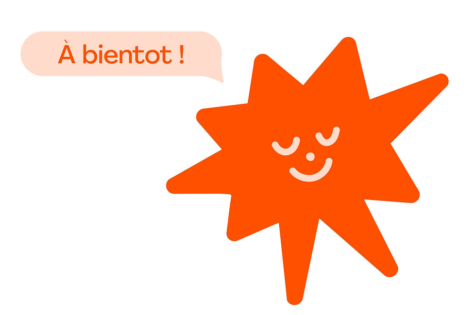 A bientot par la mascotte