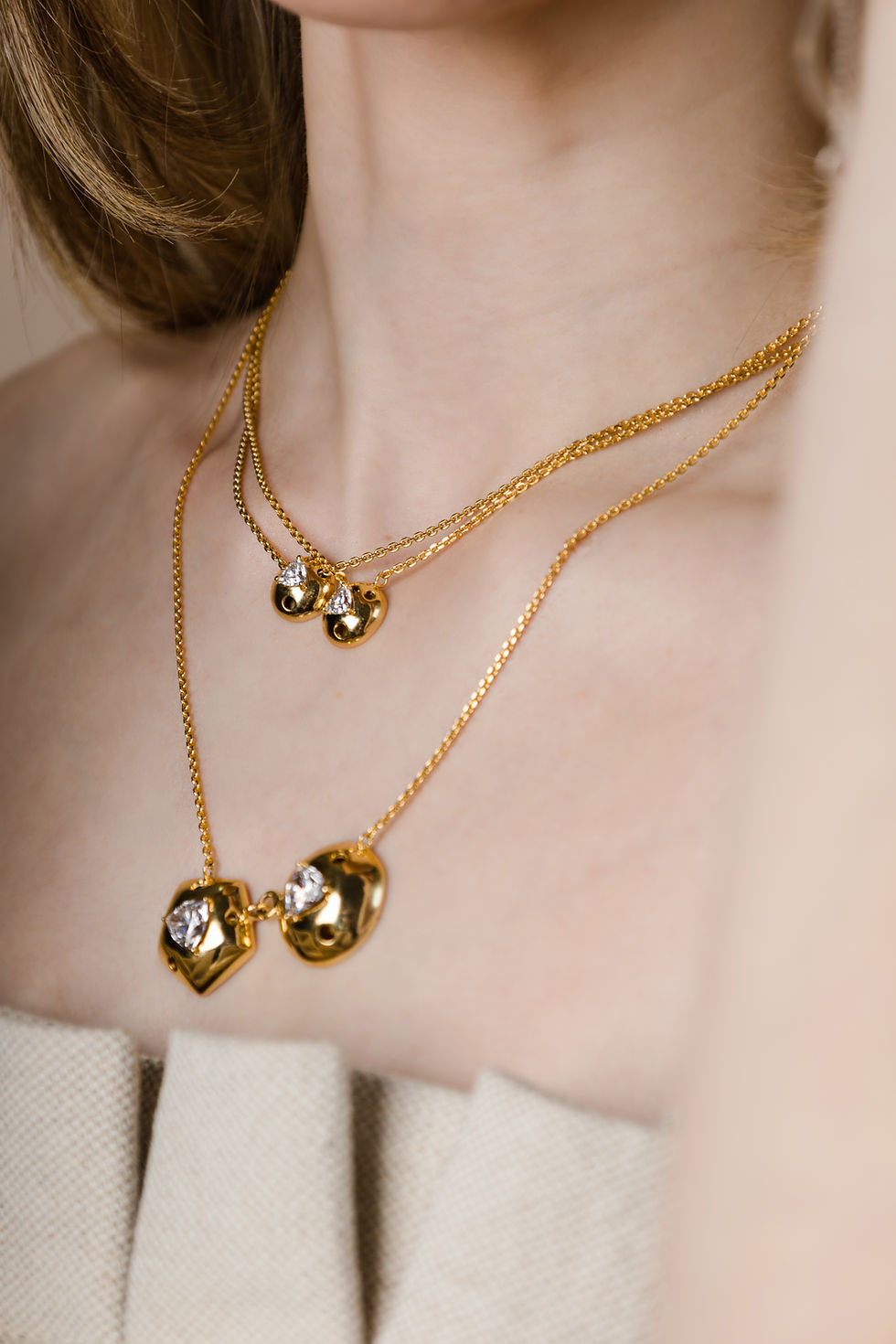 Thumbnail: Maxi Double Siamo necklace