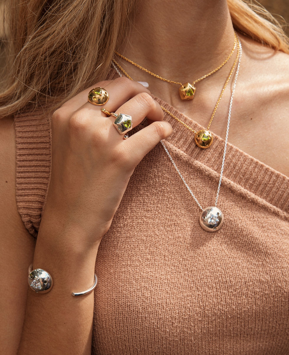 Miniatura: Petite Single Siamo necklace