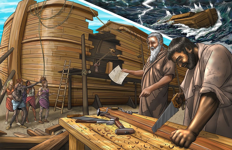 WOULD I BE WILLING TO BUILD THE ARK?