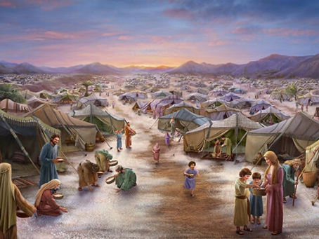 THE LESSON OF THE MANNA FROM HEAVEN…