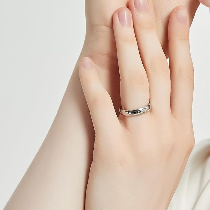 Thumbnail: Wedding Band Ring for Men Women
