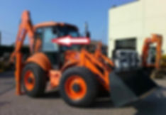 Стекло экскаватор-погрузчик Fiat Hitachi FB 100-2/200-2