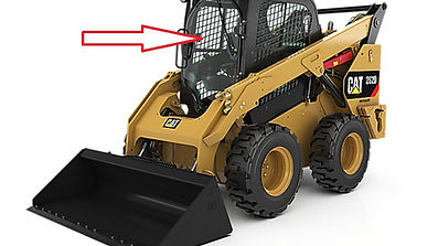 Стекло для мини-погрузчика Caterpillar 262 стекло лобовое дверь