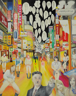 A stray sheep in Tokyo