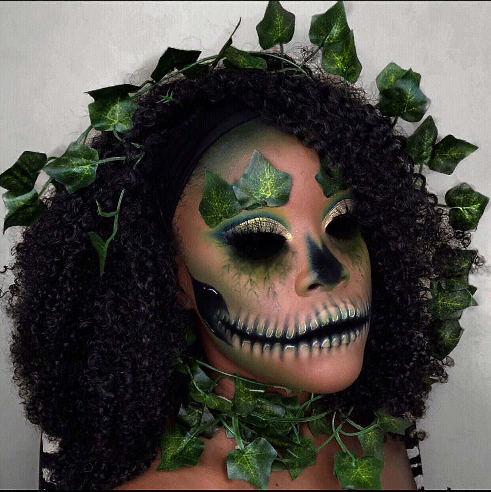 Bahamian Make-up Artist Taking Over Halloween Looks