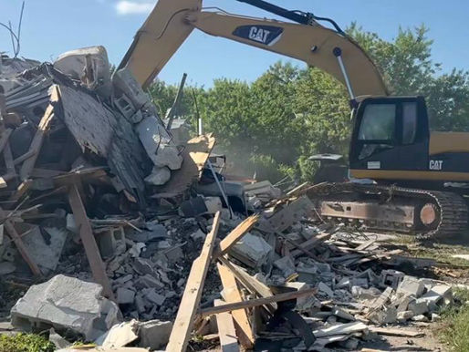 Cowpen Manor shantytown demolished