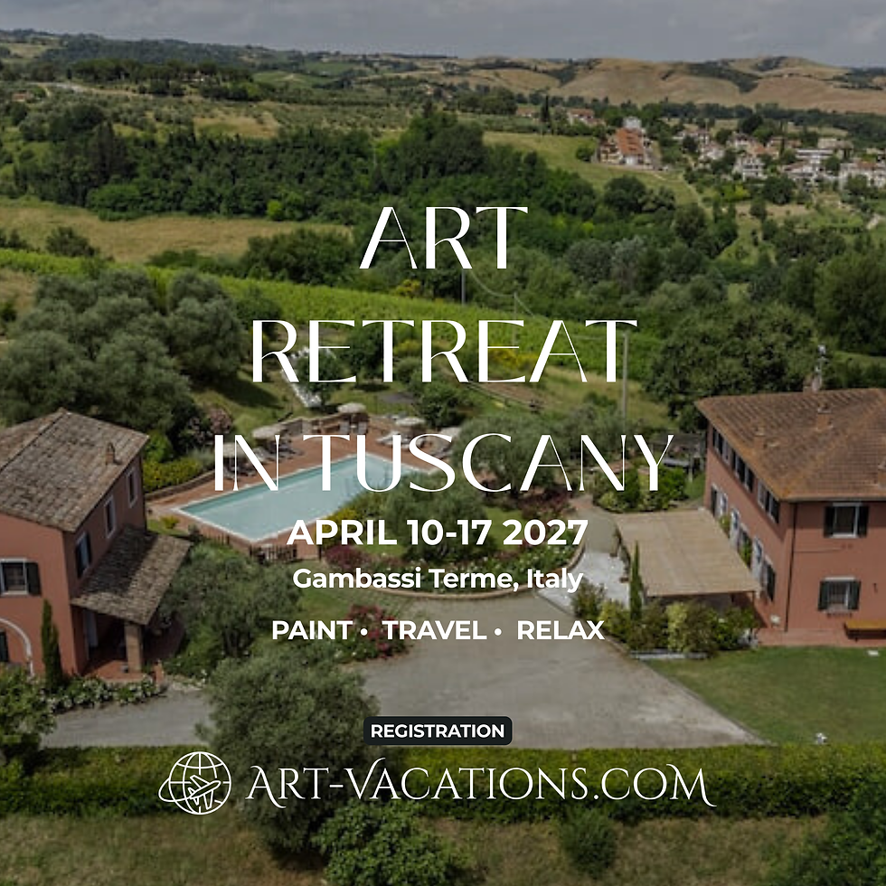 Art Retreat in Tuscany - April 10-17 2027