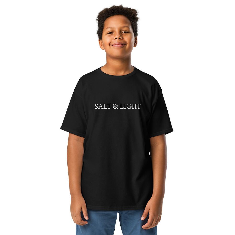 Salt & Light Youth classic tee