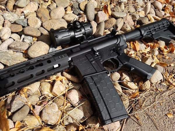 Thumbnail: NIB - CORE 15 Keymod Scout 16" - 12" rail with UTG CQB Red/Green Dot Scop