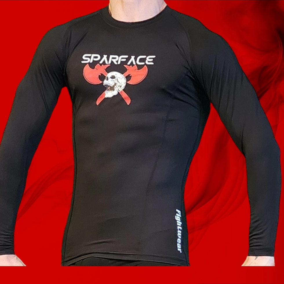 Long Sleeve Rash Guards Sparface Fightwear