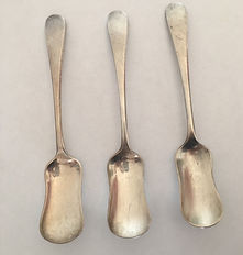 cucharillas para helado de plata