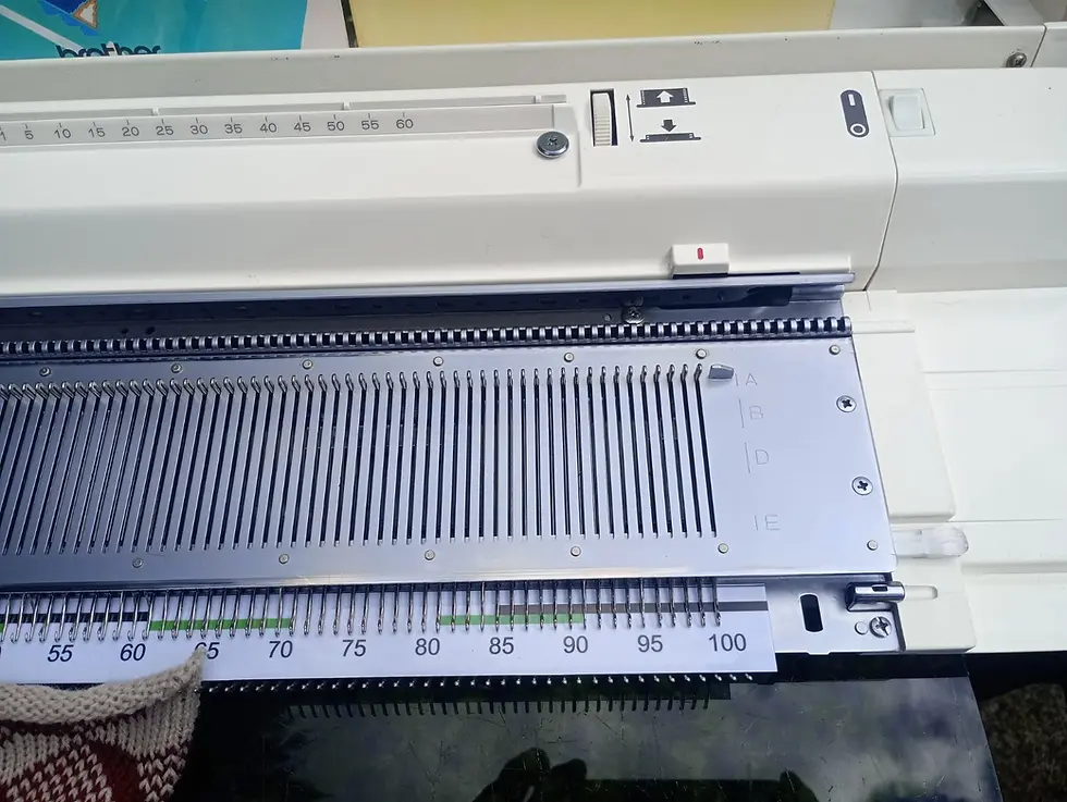 Thumbnail: brother electroknit kh950i fully serviced and tested