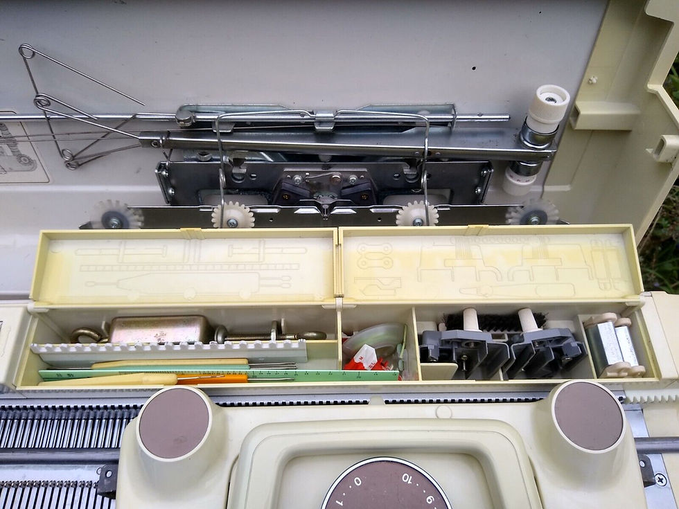 Thumbnail: knitmaster 328 fully serviced and tested
