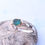 Thumbnail: "Ceres" Sea glass engagement ring with 3mm Moissanite