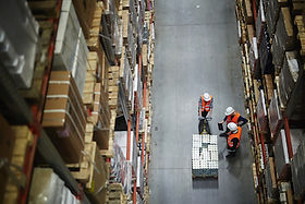Workers in Warehouse