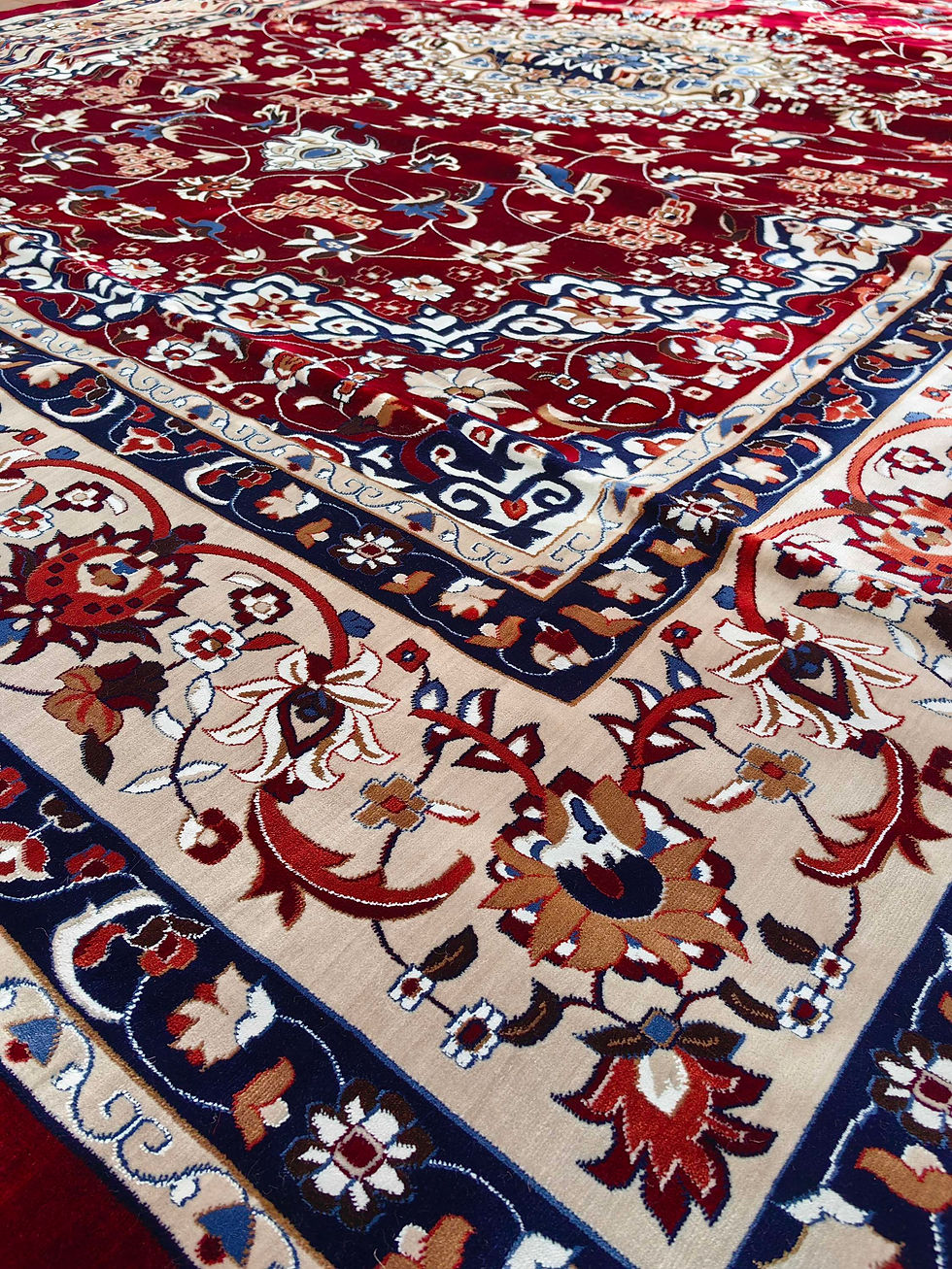Thumbnail: Classic kashan red design rug 300 x 400 cm 