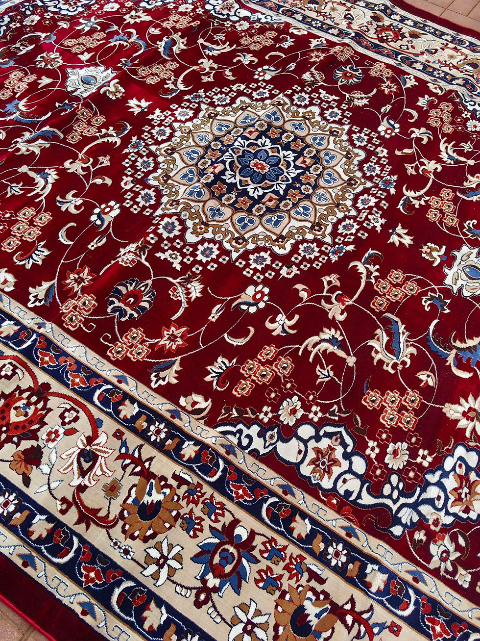 Thumbnail: Classic kashan red design rug 300 x 400 cm 