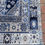Thumbnail: Navy blue Turkish design rug 160 x 230cm