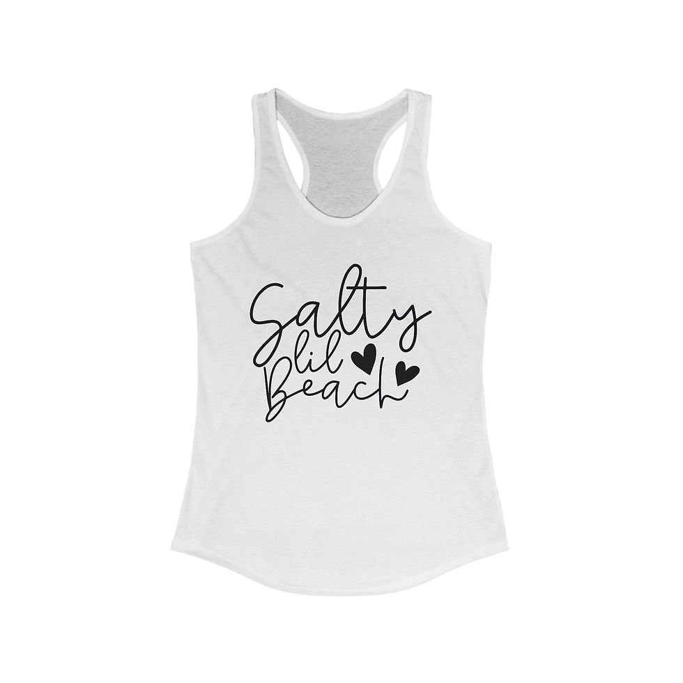 Salty Lil Beach Tank Top