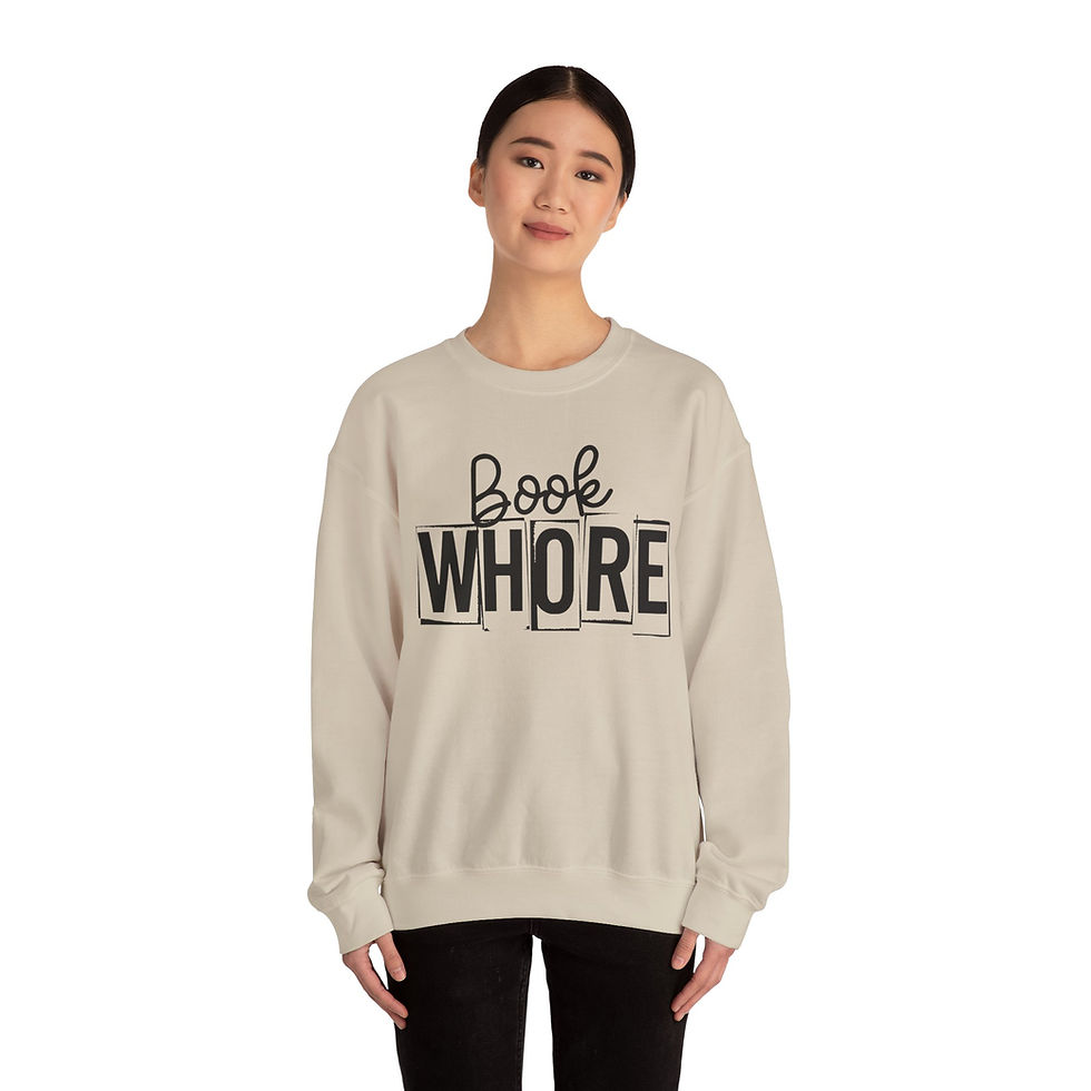 Thumbnail: Book Whore Sweatshirt
