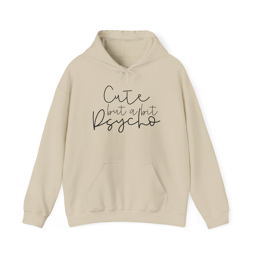 Thumbnail: Cute but a Bit Psycho Hoodie