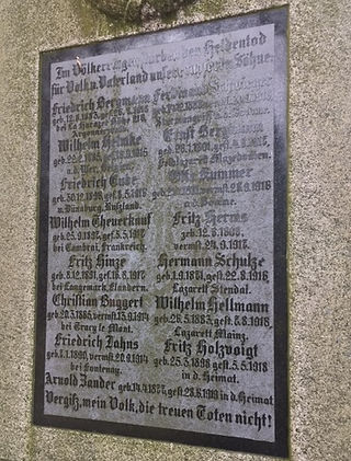 Mahnmal Croechern