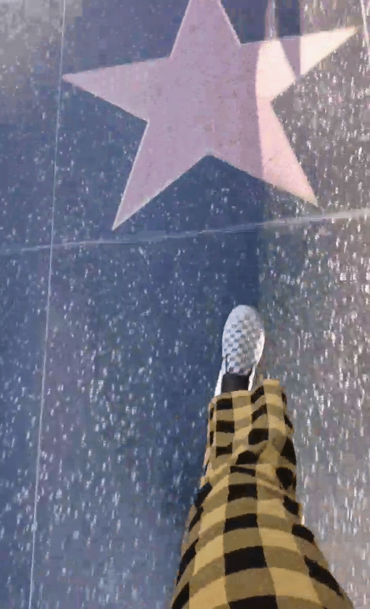 Calçada da Fama em Hollywood, 2018