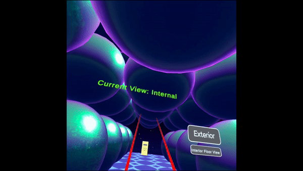 Exploring Internal View of Crystals