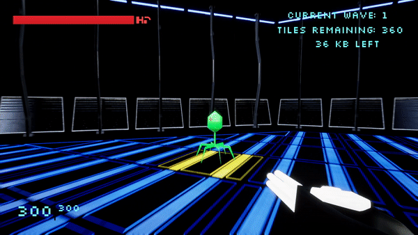 Shooting and Destroying Viruses