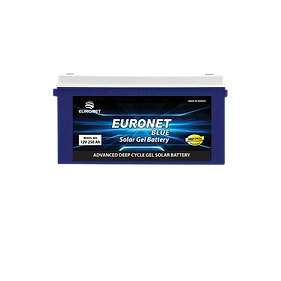 EURONET's maintenance-free, rechargeable gel battery with excellent cycle life