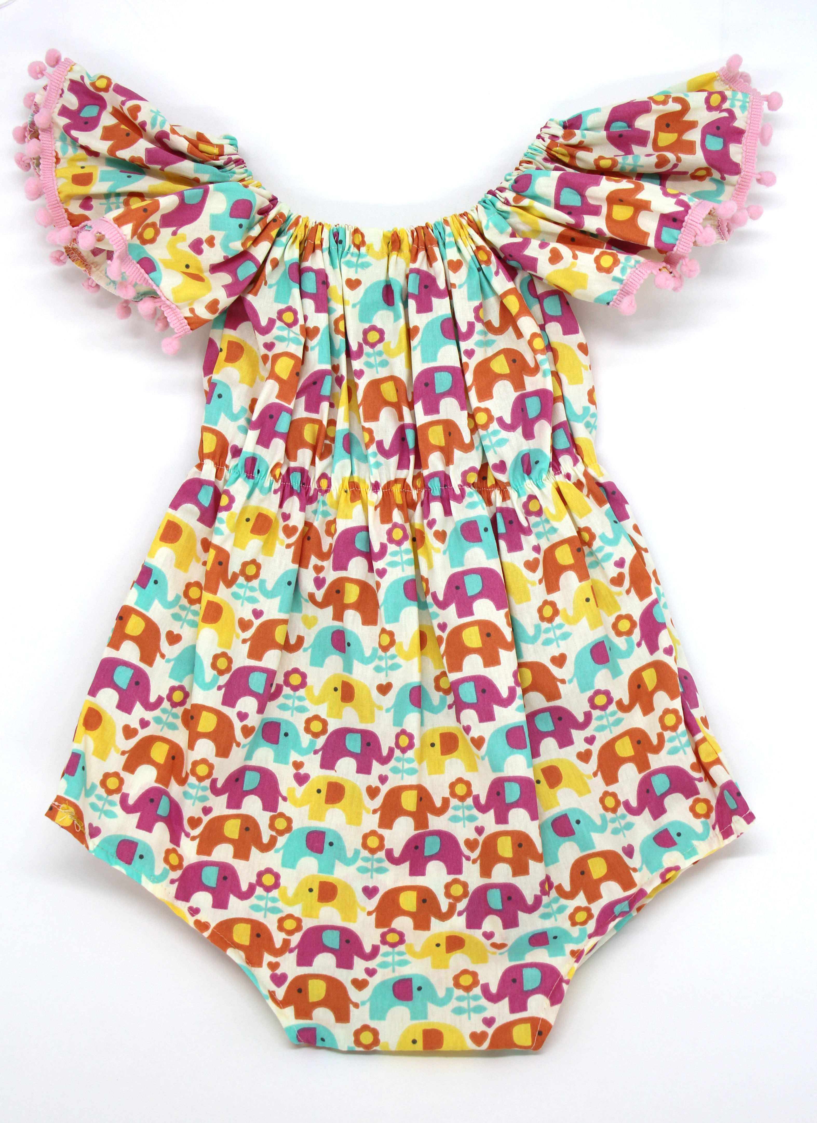 Macacão Elefantinho Colorido