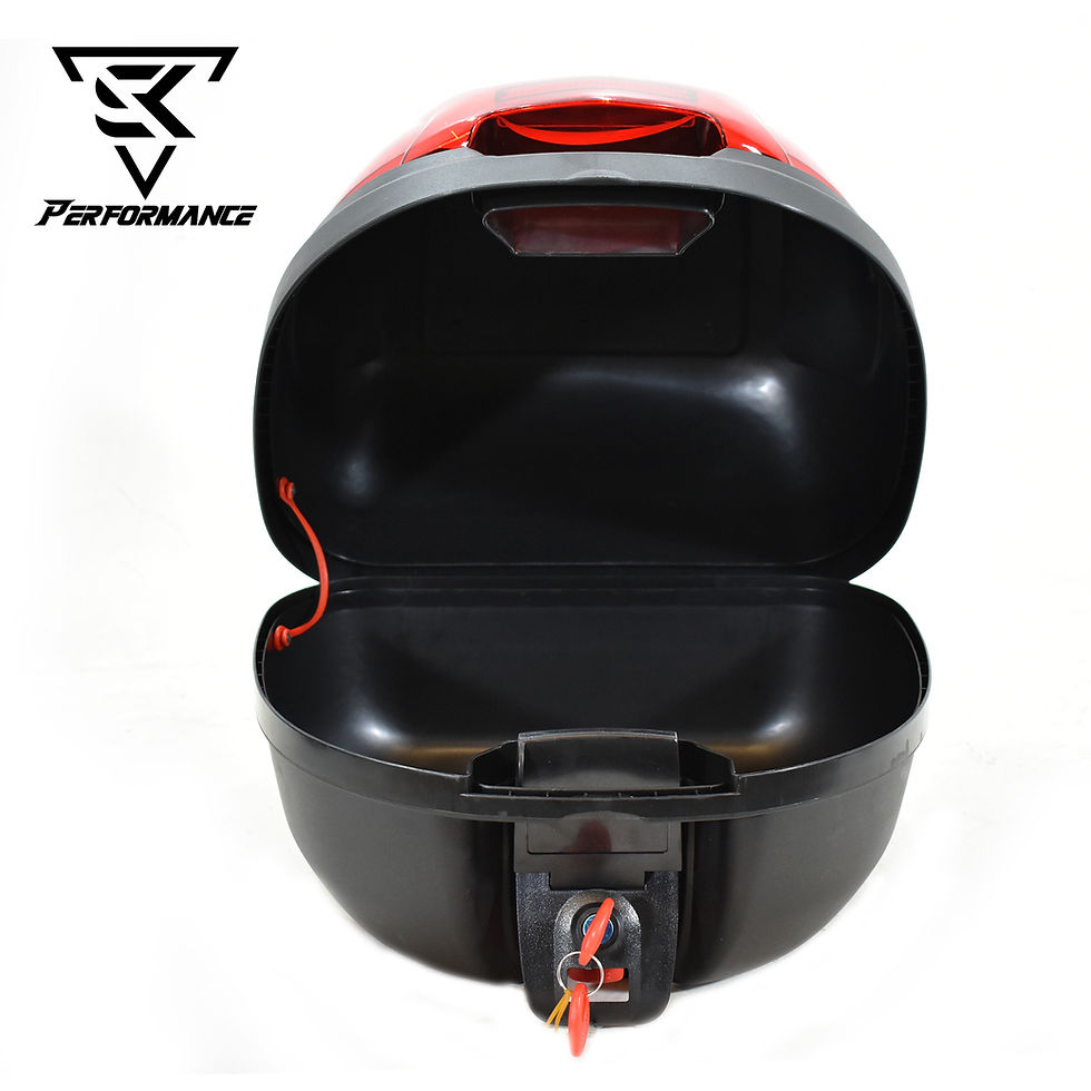 Miniatura: Maletero Caja con Capacidad 30 Lts Para Moto Con Reflejante