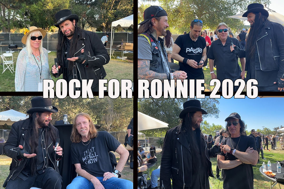 5 DIO Fun Tour Stories: You Never Knew- Rock for Ronnie 2026: Wendy Dio, Vinny Appice, Jeff Pilson, Simon Wright