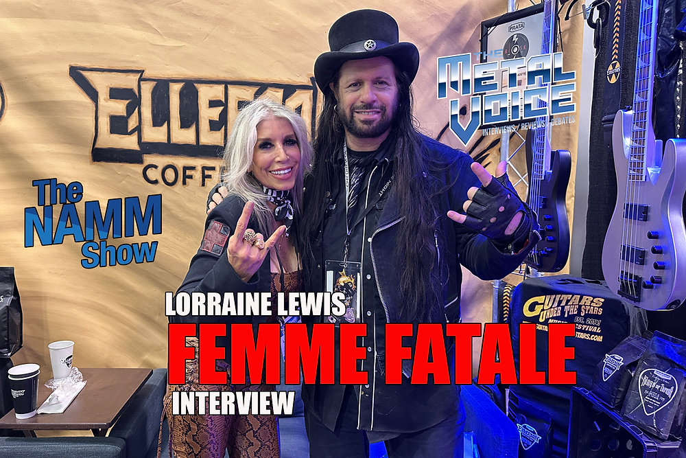 NAMM 2025 FEMME FATALE (Ex-Vixen) Lorraine Lewis Interview- FATALE
