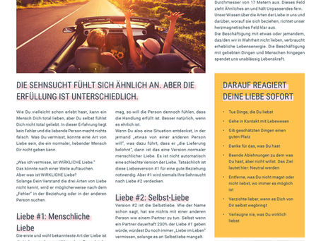 LoveLetter 01 | Die 3 Arten von Liebe