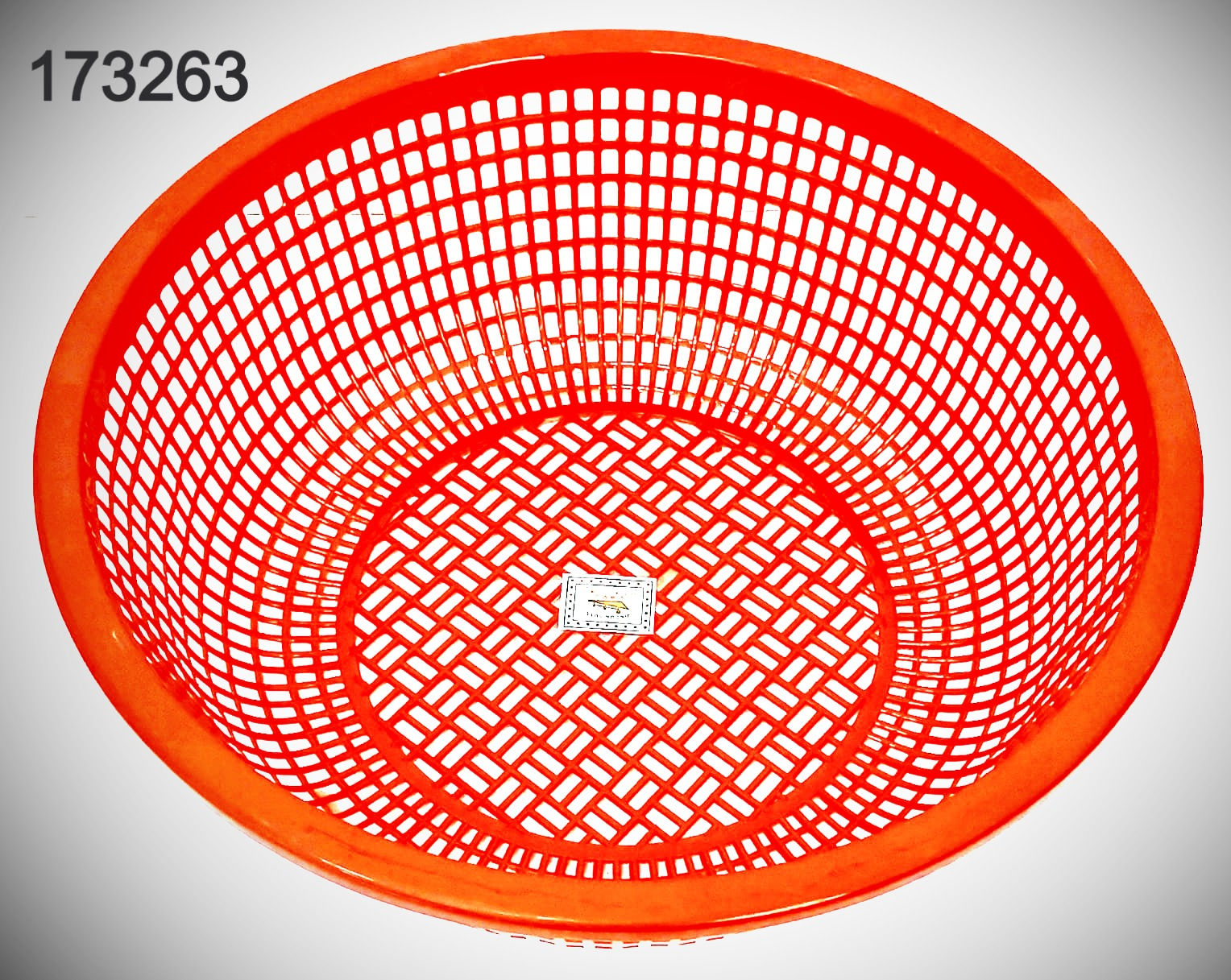 173263	PLASTIC ROUND BASKET