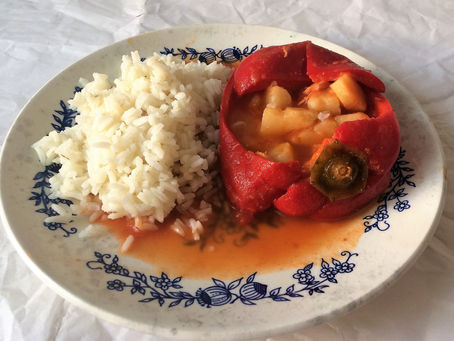 Pimientos rellenos de atún 