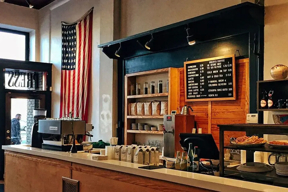 amerikada bir specialty coffee shop