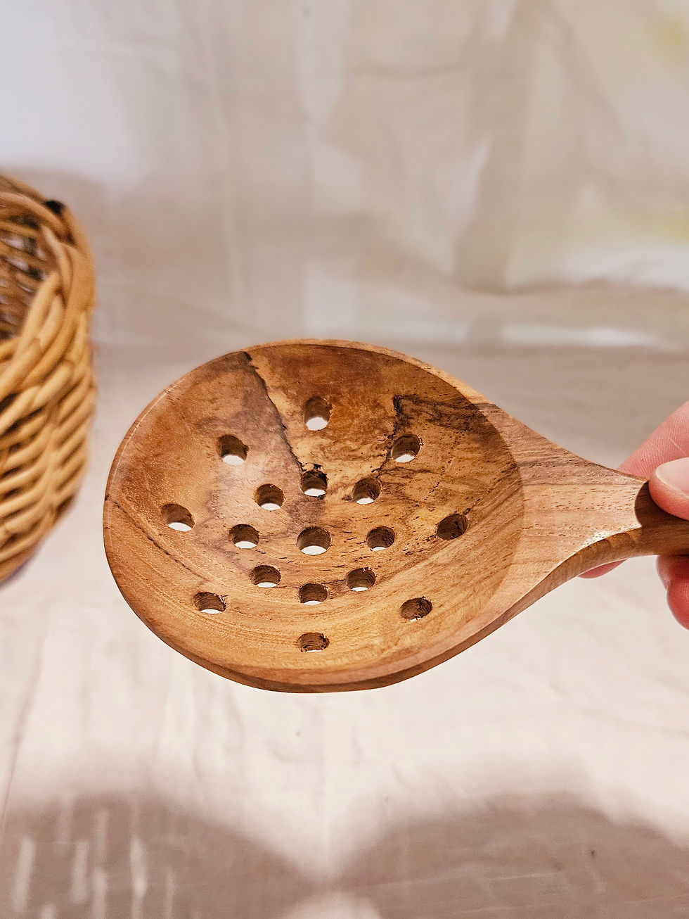 Thumbnail: Mini Slotted Spoon | Papoose Toys