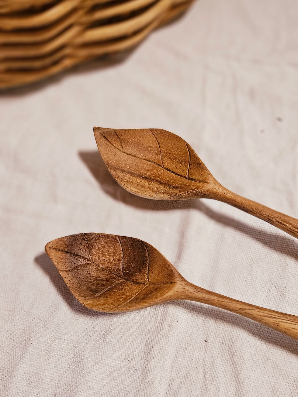 Thumbnail: Crystal Leaf Spoon | Papoose Toys