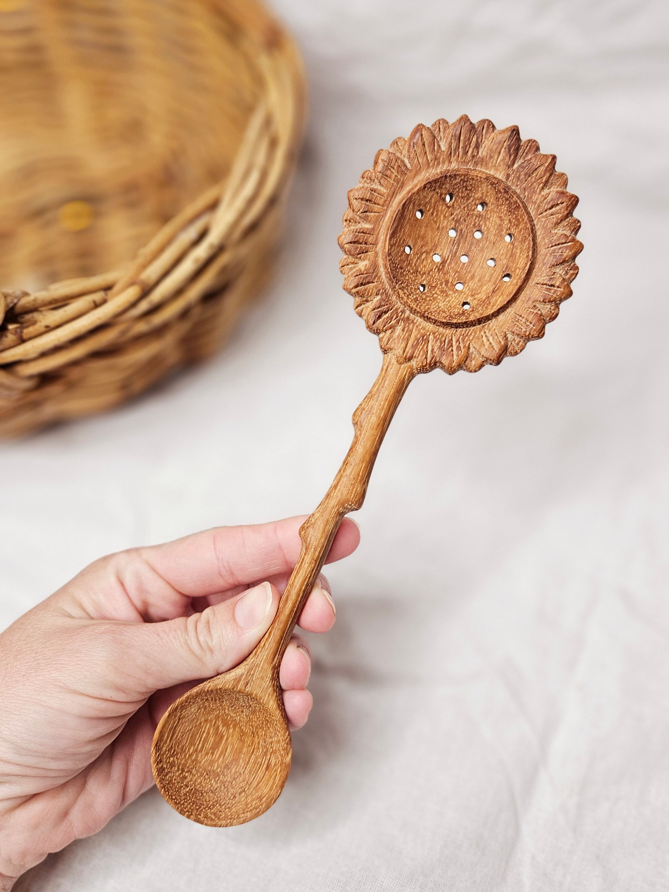 Sunflower Duo Spoon | Wild Mountain Child