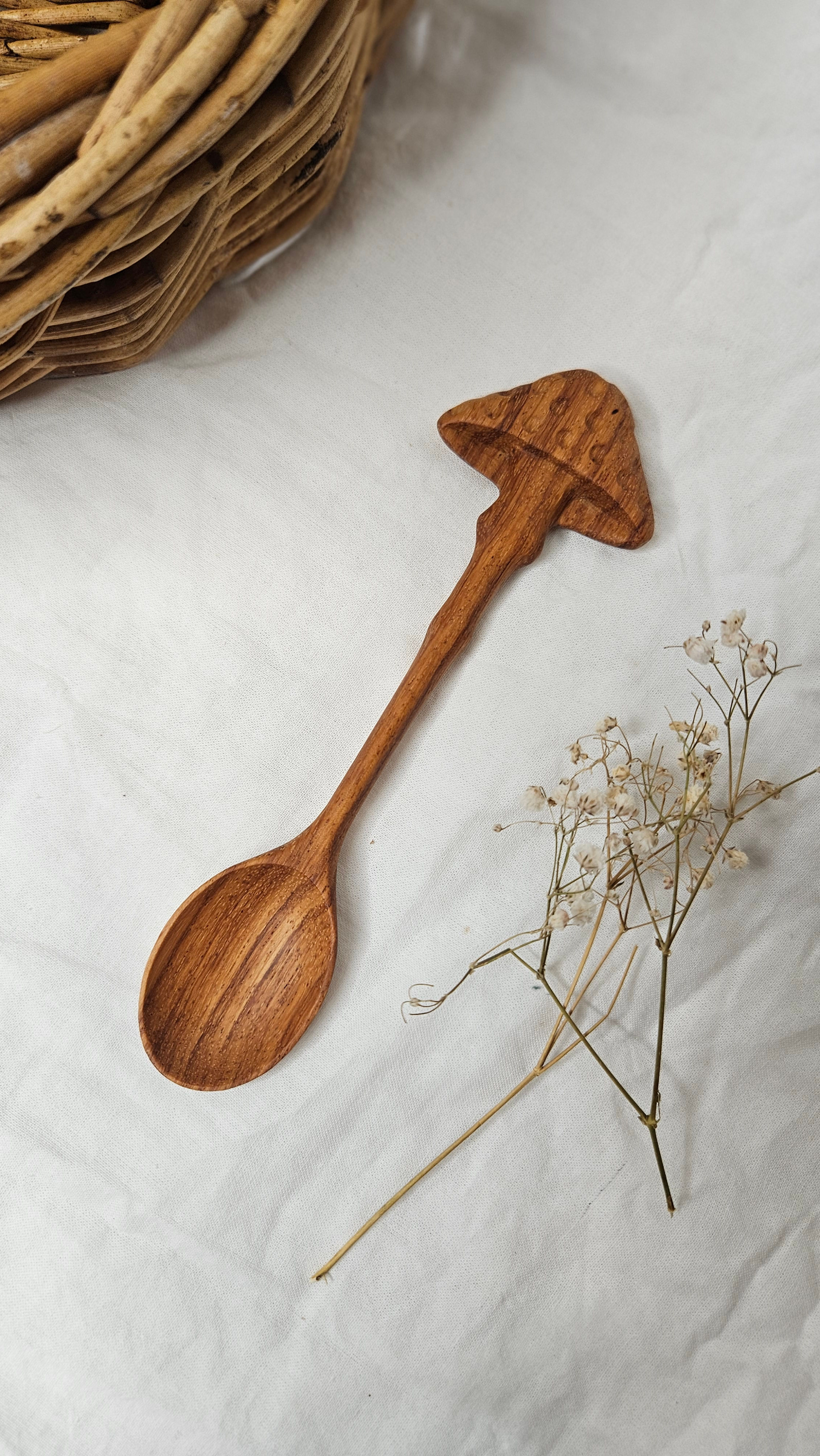 Meadow Mushroom Spoon | Evergreen Child