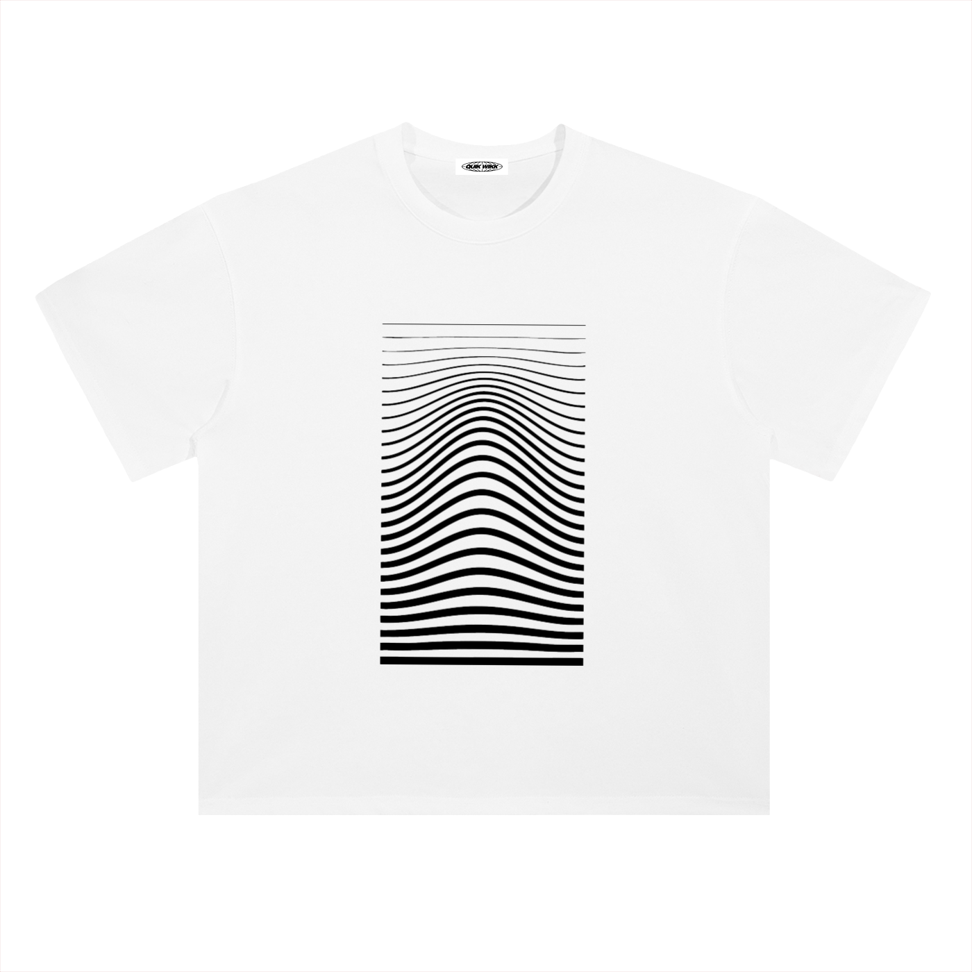 Quik Wikk Trippy I Heavyweight Drop Shoulder Cotton T-Shirt