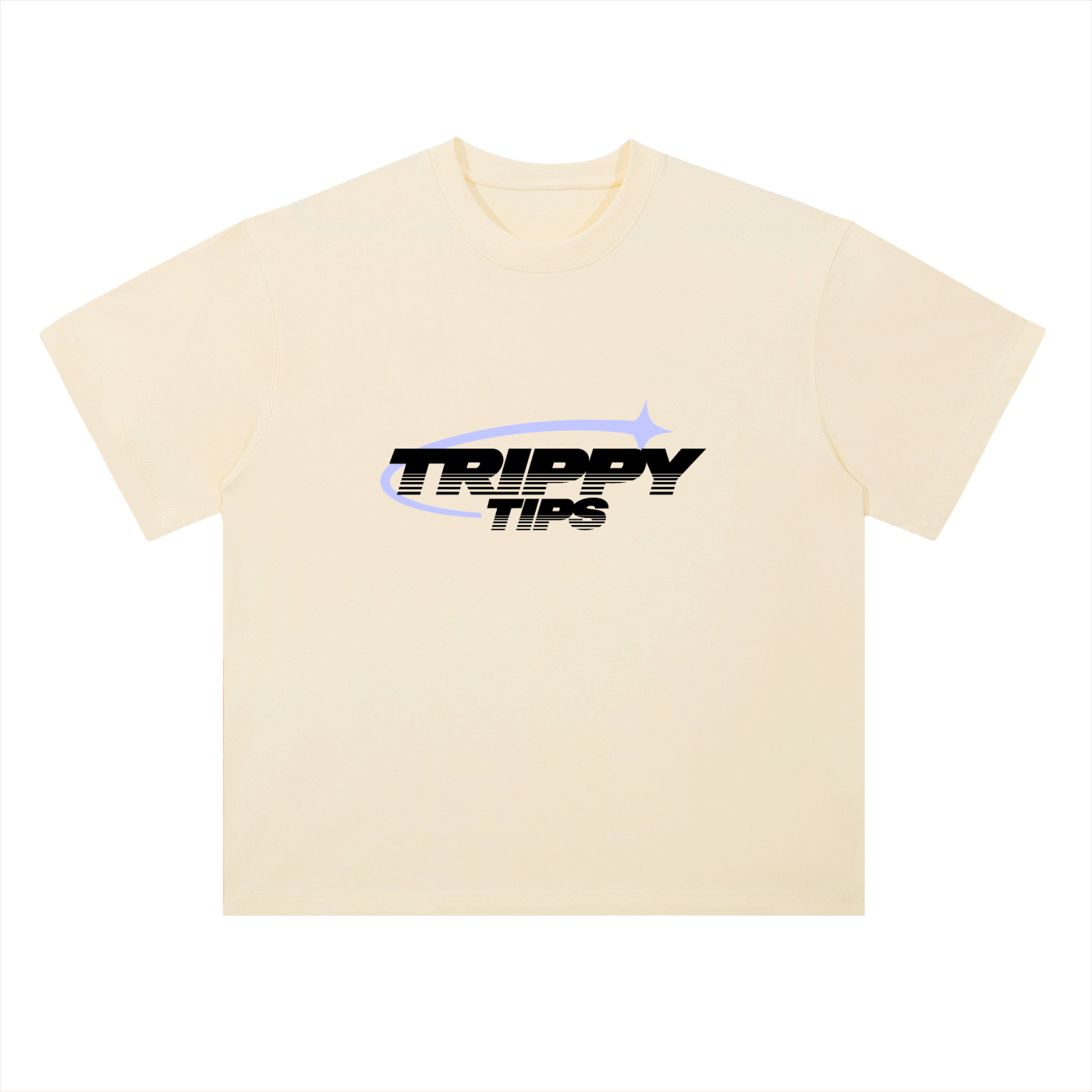 Quik Wikk Trippy Tips II Heavyweight Drop Shoulder Cotton T-Shirt
