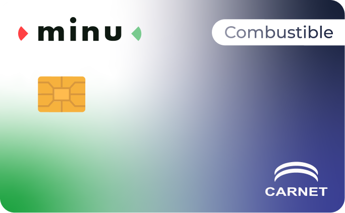 Tarjeta de combustible minu