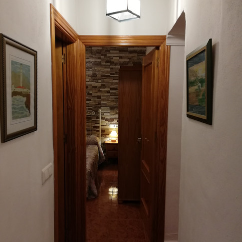 Casa Rural Villa Belydana Pasillo para ir al cuarto de baño y dormitorios* (Renovados)