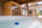 Zona SPA con sauna e jacuzzi