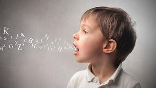 How does visual performance affect speech development in autism?